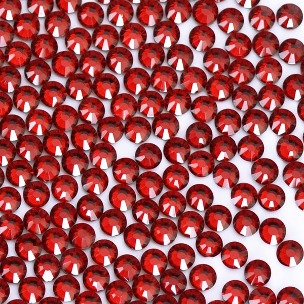 Red Glass Stone Etsy