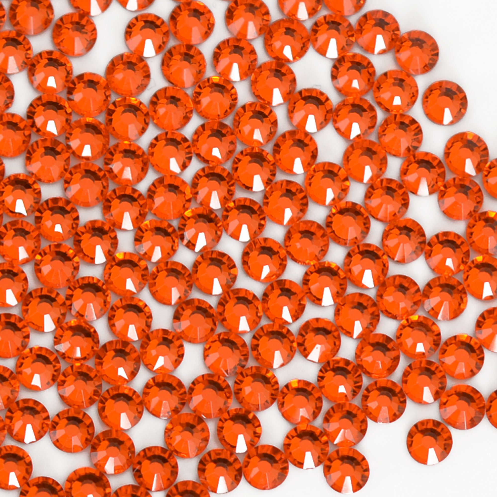 Orange Ab Transparent Rhinestones (30 Mix Sizes) – Roxy Bling