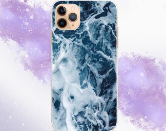 iPhone 13 case Ocean Wave iPhone 11 Blue Marble iPhone 12 Pro iPhone XS max Samsung S8 S9 S10e Note20 iPhone X iPhone 8 7 6s Galaxy S10 Plus