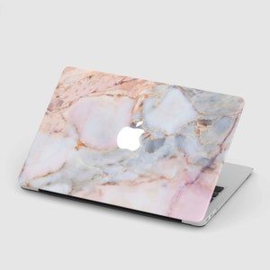 Pastel Marble Macbook Case Pink Marble Macbook Pro 16 M3 M4 Macbook Air 13 Mac Pro 14 Macbook Pro 13 case Pro 15 Macbook Air 15 Macbook 12