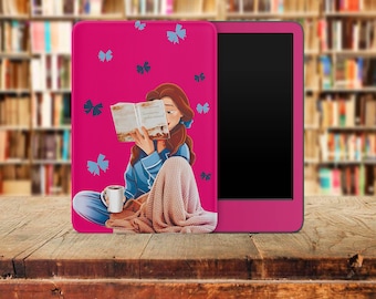 Princess for Amazon Kindle Skin, Beauty and The Beast Sticker, Scribe, Paperwhite, Oasis, Kindle eBook Decal, Wrap eReader, Premium Vinyl