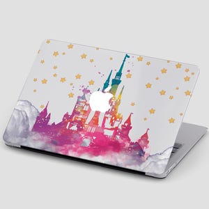 Magic Castle Macbook Case Macbook Air 13 Macbook Pro 16 Pro 14 Pro 15 clear case Watercolor Art Mac Pro 13 Macbook Air 11 Air 15 Mac 12 inch