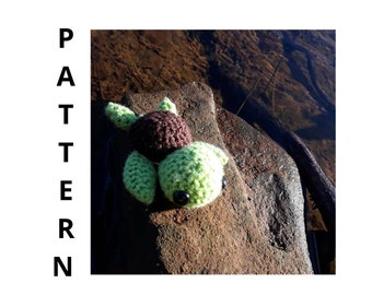PATTERN - Timmy turtle, crochet turtle, turtle, sea, ocean, sea animal, ocean animal, sea creature, crochet pattern, animal, wildlife, gift