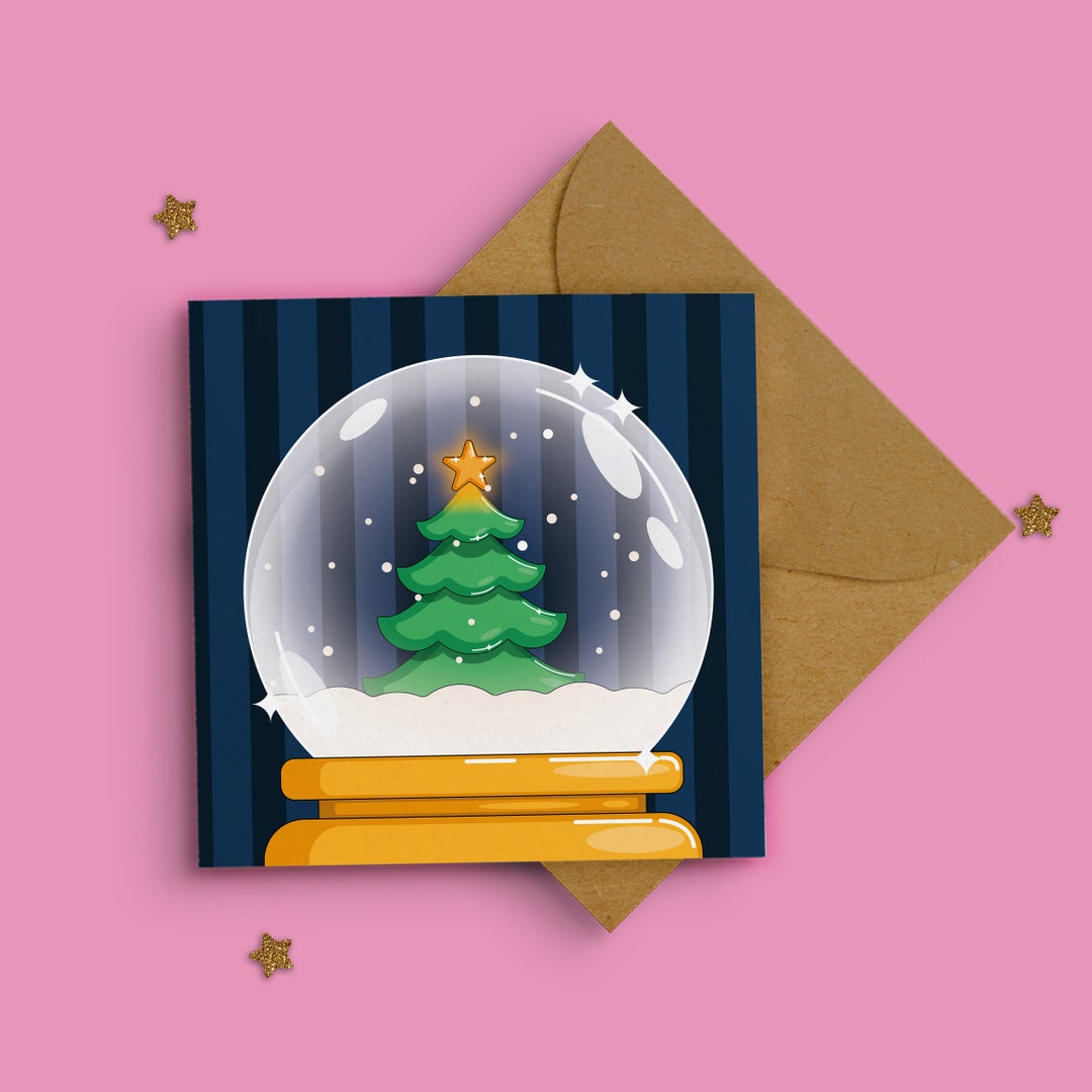 The Shiny Tree Christmas 2023 Collection Illustrated Xmas Cards Small Business Gifting Winter