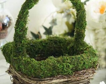 Moss Fake Artificial Brown Curly Dried Moss Easter Wedding Decoration Pot Basket 