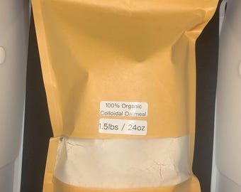 100% Organic Colloidal Oatmeal