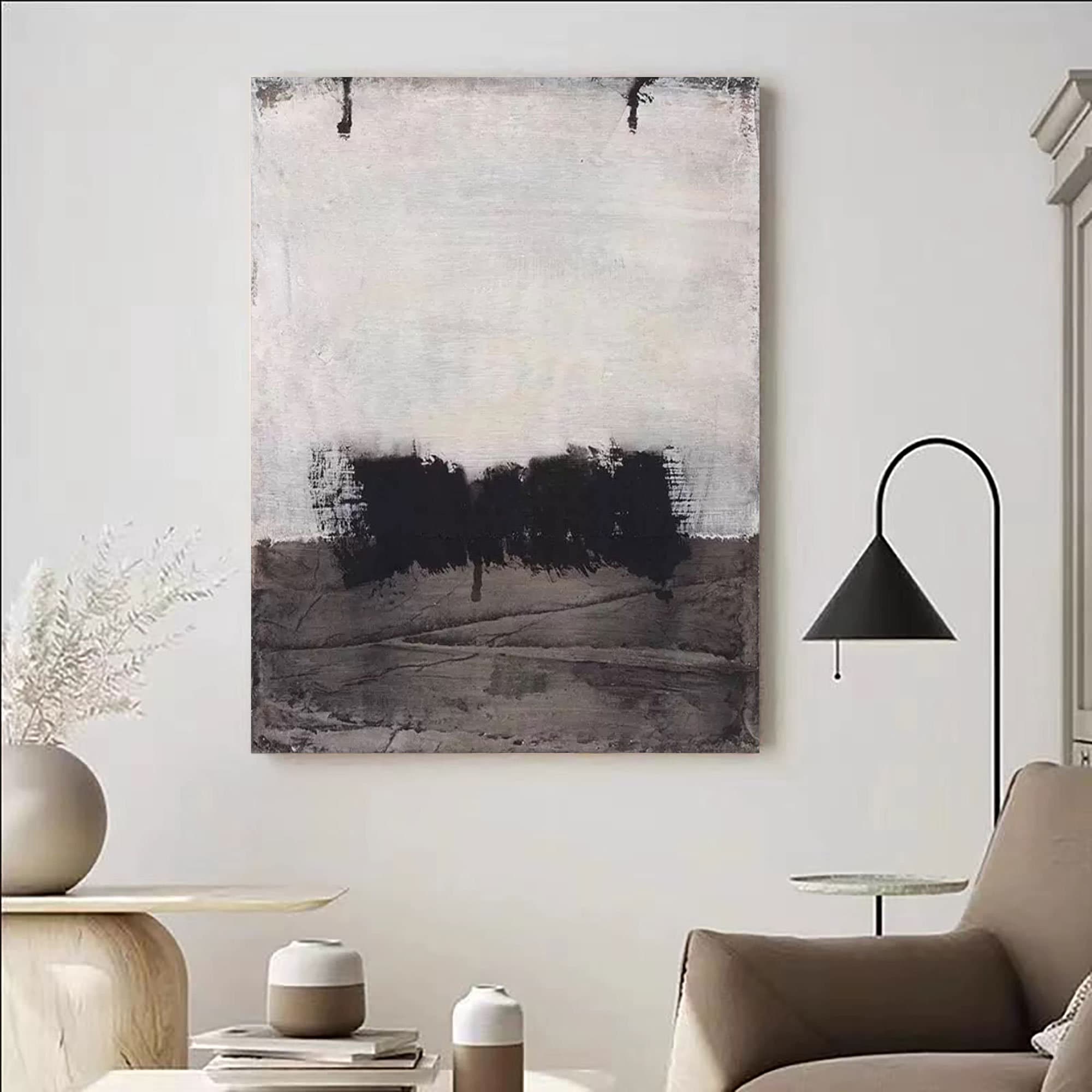 Wabi Sabi Wall Art Black and White Textured Wall Art White and - Etsy