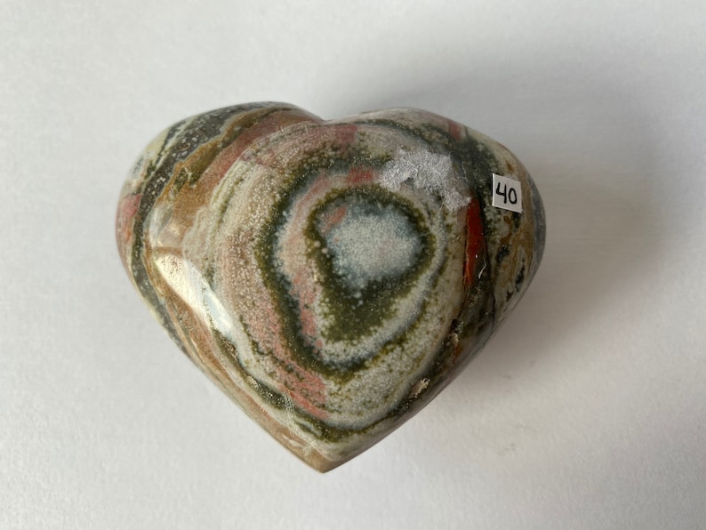 Ocean Jasper Heart