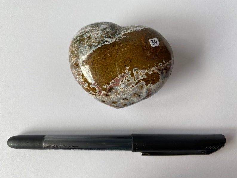 Ocean Jasper Heart