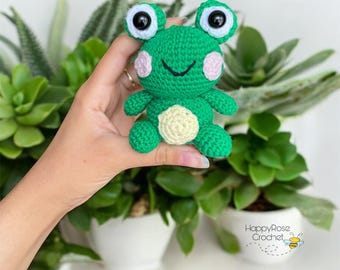 Frosch Amigurumi Häkelanleitung: Easy Plüschtier (PDF)