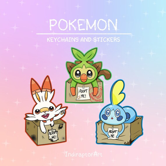 Pokemon Sword And Shield Starters Charms And Stickers Etsy Espana Pokemon Sword And Shield Starters Charms And Stickers Etsy Espana