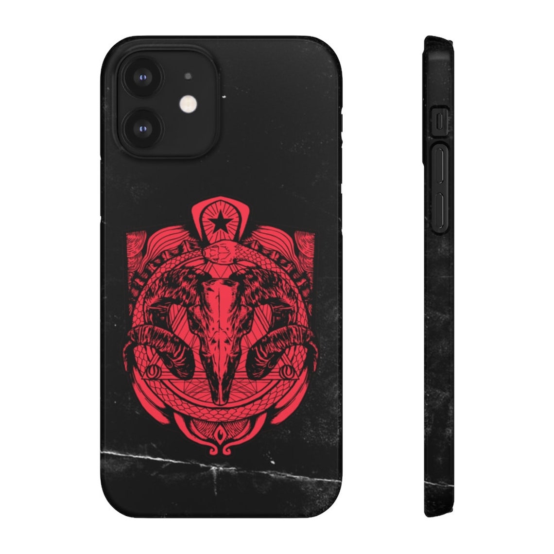Satanic Gothic Phone Case iPhone/Samsung Galaxy Cases | Etsy