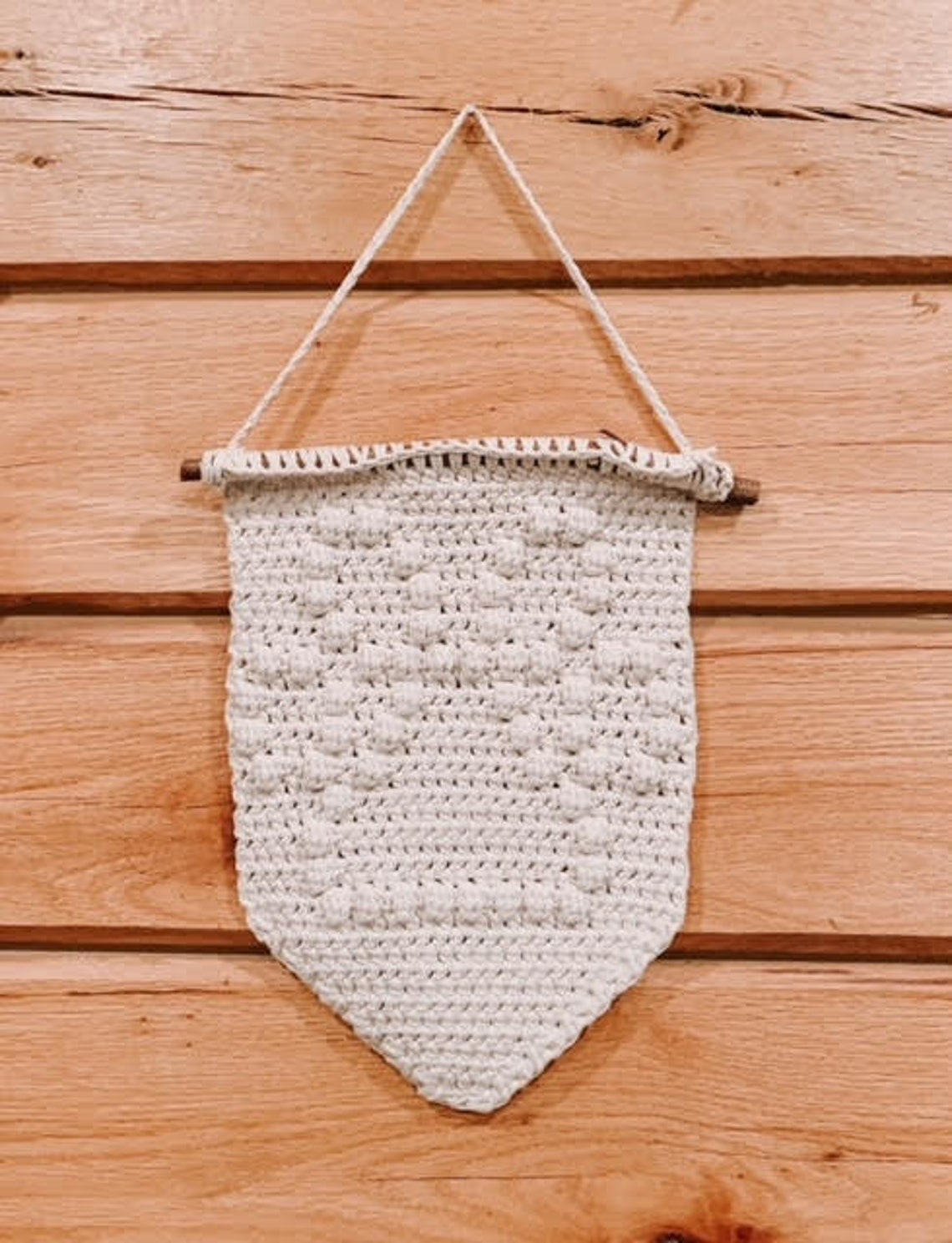 Puppy Paw Wall Hanging Crochet Pattern, Crochet Wall Hanging Pattern ...