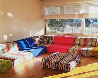 Mah Jong Sofa Etsy