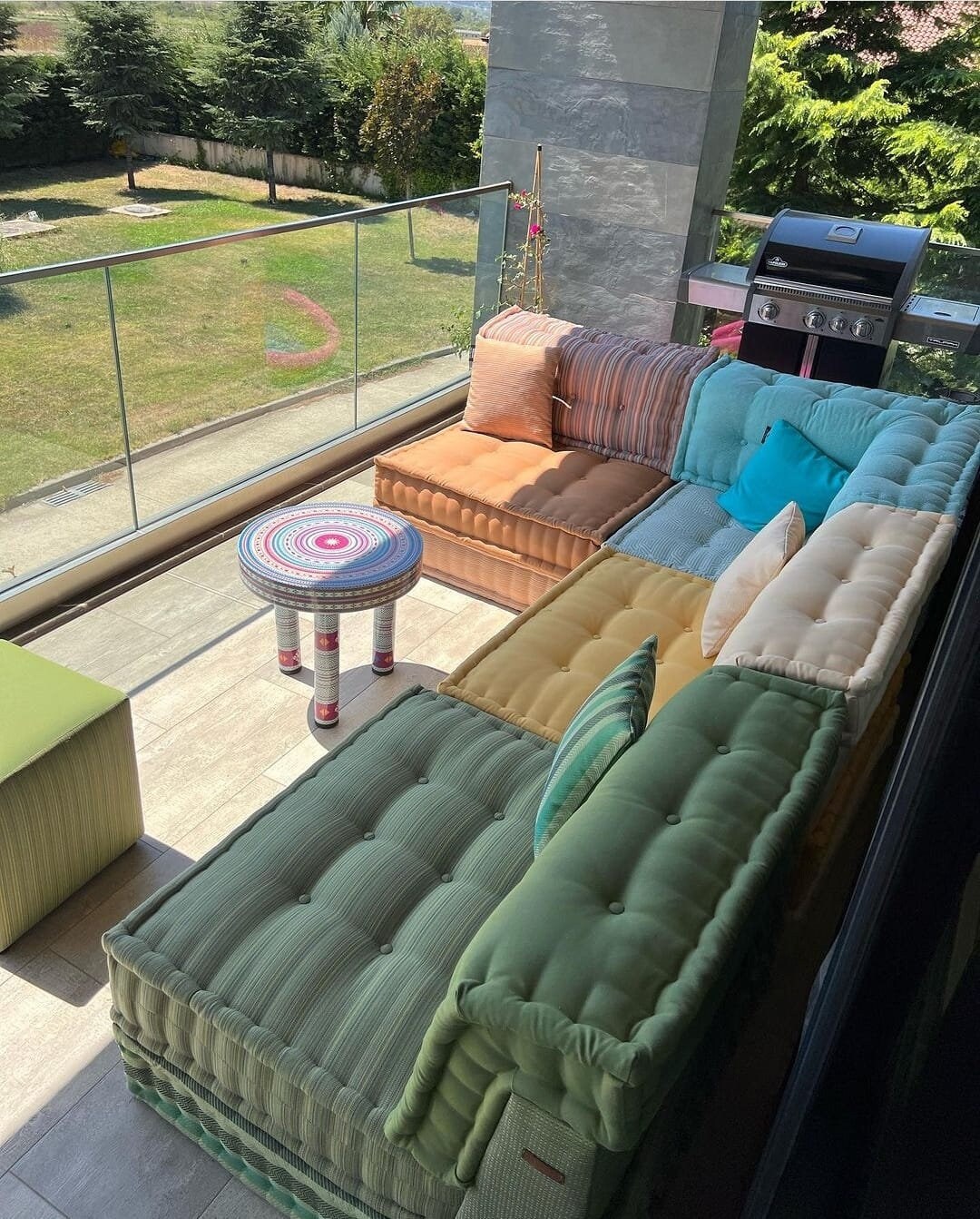 Bohemian Design Ethnic Sofa modern Sofa Mah Jong Sofa