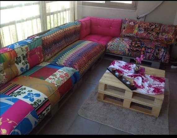 Bohemian Design Oriental Floor Seating Ethnic Sofa Arabic