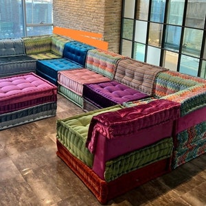 bohemian design, oriental floor seating, ethnic sofa, arabic majlis sofa,modern sofa, hookah, oriental interior, mah jong sofa