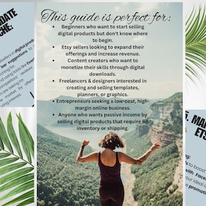 Etsy Success Blueprint: How to Sell & Scale Digital Products,  Etsy Business Plan Etsy Sellers Guide How to Sell on Etsy Planner