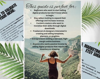 Etsy Success Blueprint: How to Sell & Scale Digital Products,  Etsy Business Plan Etsy Sellers Guide How to Sell on Etsy Planner