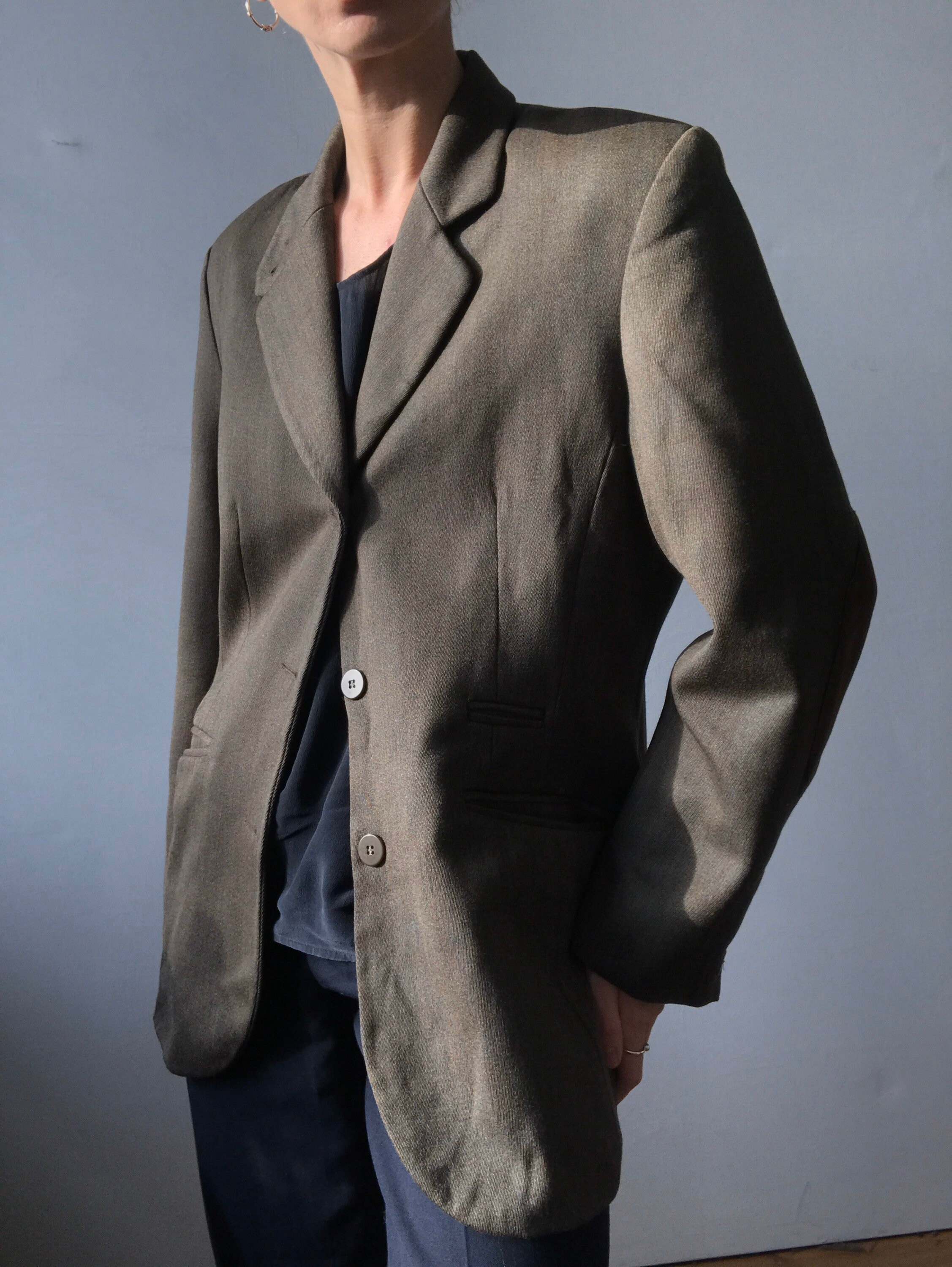 Vintage Wool 90s Style Blazer/s-m-l - Etsy UK