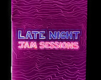 Late Night Jam Sessions Zine! - original fantasy art sketches and fanart