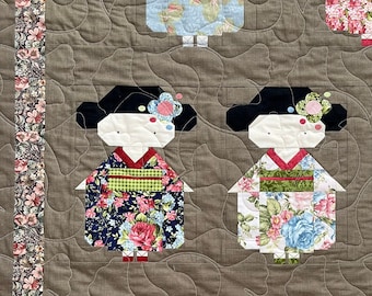 Quilt "Kimono Girls"