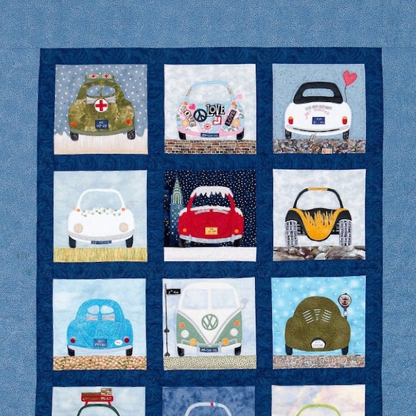 Patroon (NL) "Beetles" quilt