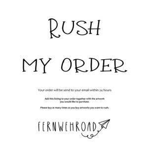 Rush My Order