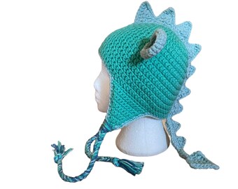 Ice Dragon hat Year of the Dragon gift hat, Dragon birthday gift Fire Dragon hat - your choice of colours