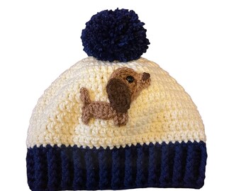 Puppy Bobble Hat