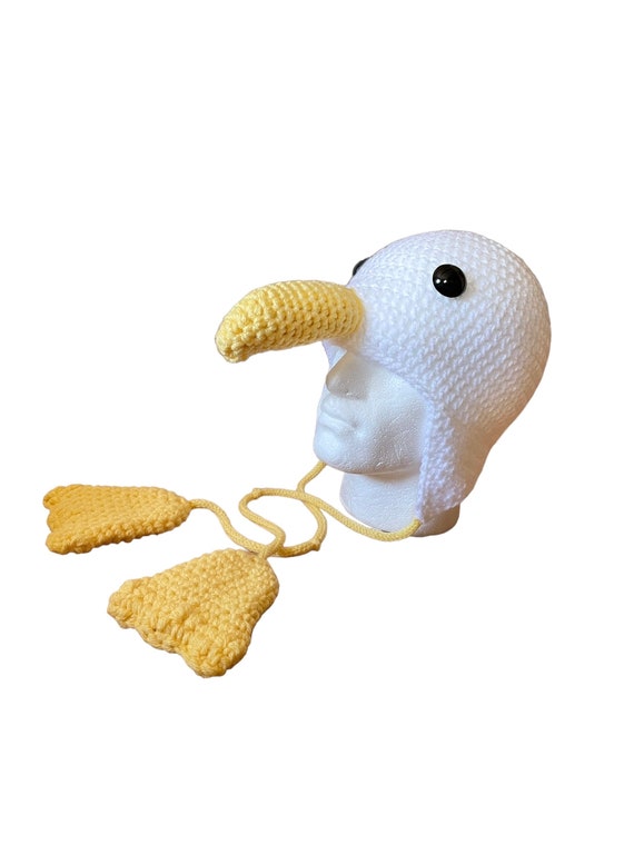 Bonnet De Noël En Peluche Avec Oreilles Mobiles Et Barbe, Chapeau A Drole Les Oreilles Bougent De Haut Jouets Chapeau D Amz