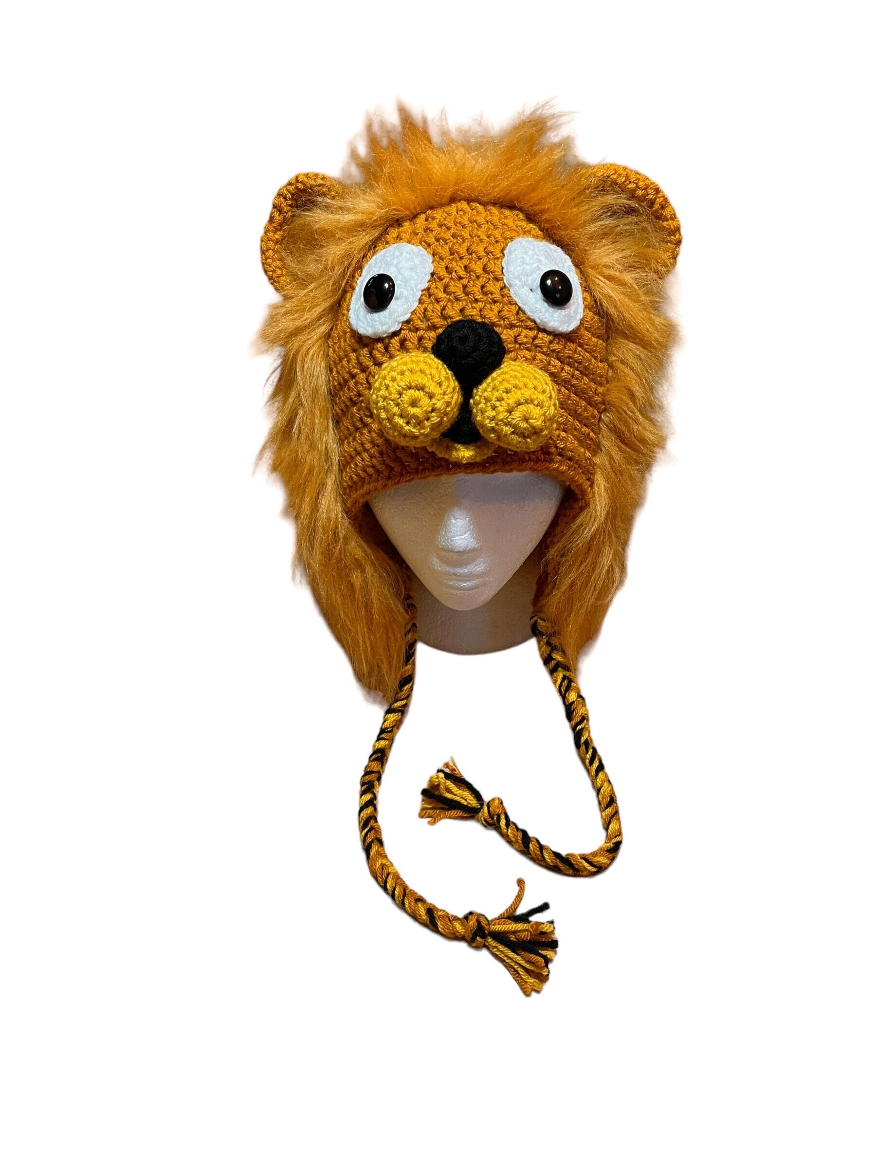 Très beau bonnet écharpe gant lion - Sans - 24 mois