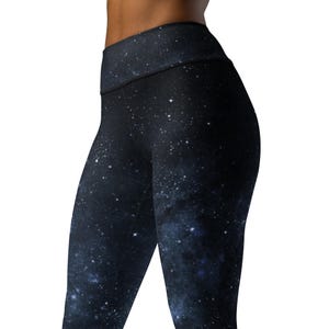 Celestial Space Yoga Pants, High Waisted Stretch Leggings for Yoga, Dance, Walking, Running, Lounging & Travel, Everyday Premium Activewear