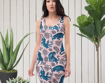 bodycon dress in aztec print Select Aztec Print Bodycon Tube Midi Dress