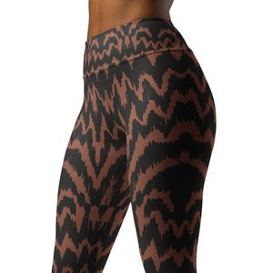 Desert Nomad Boho Yoga Pants, High Waisted Stretch Legging for Yoga, Dance, Walking, Running, Lounging & Travel, Everyday Premium Activewear