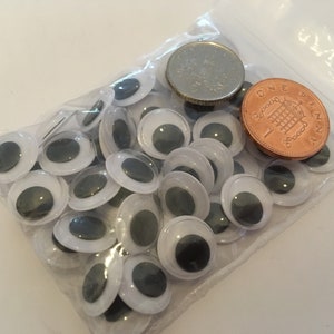 Generic 500pcs 5-20mm Black Plastic Safety Eyes With Washers For Dolls  Making @ Best Price Online