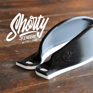 Shorty style onewheel fender