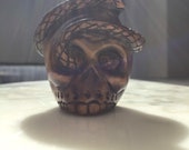 Early 20th century Japanese netsuke in the form of a skull