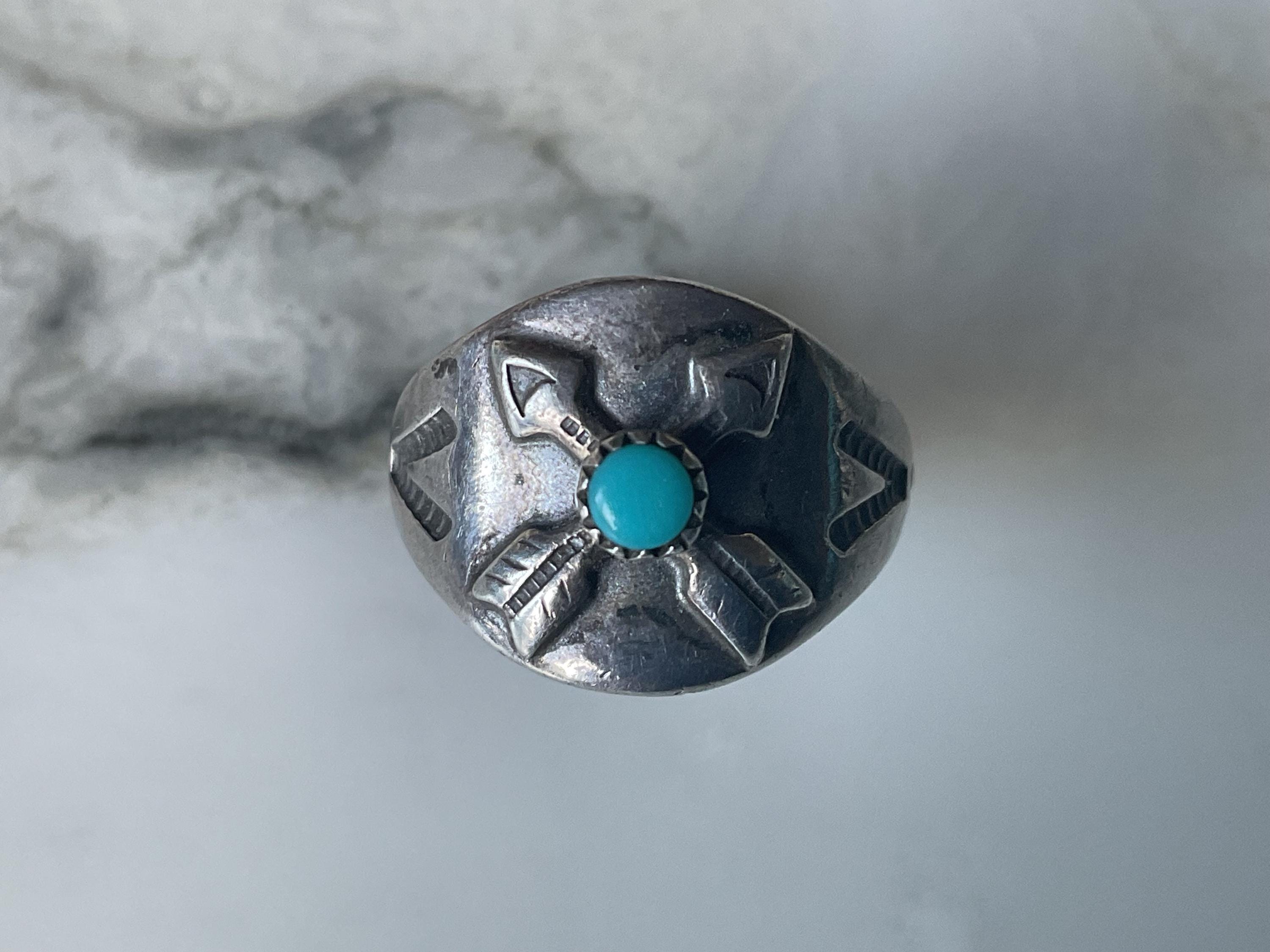 Bell Trading Post Thunderbird Ring - Etsy
