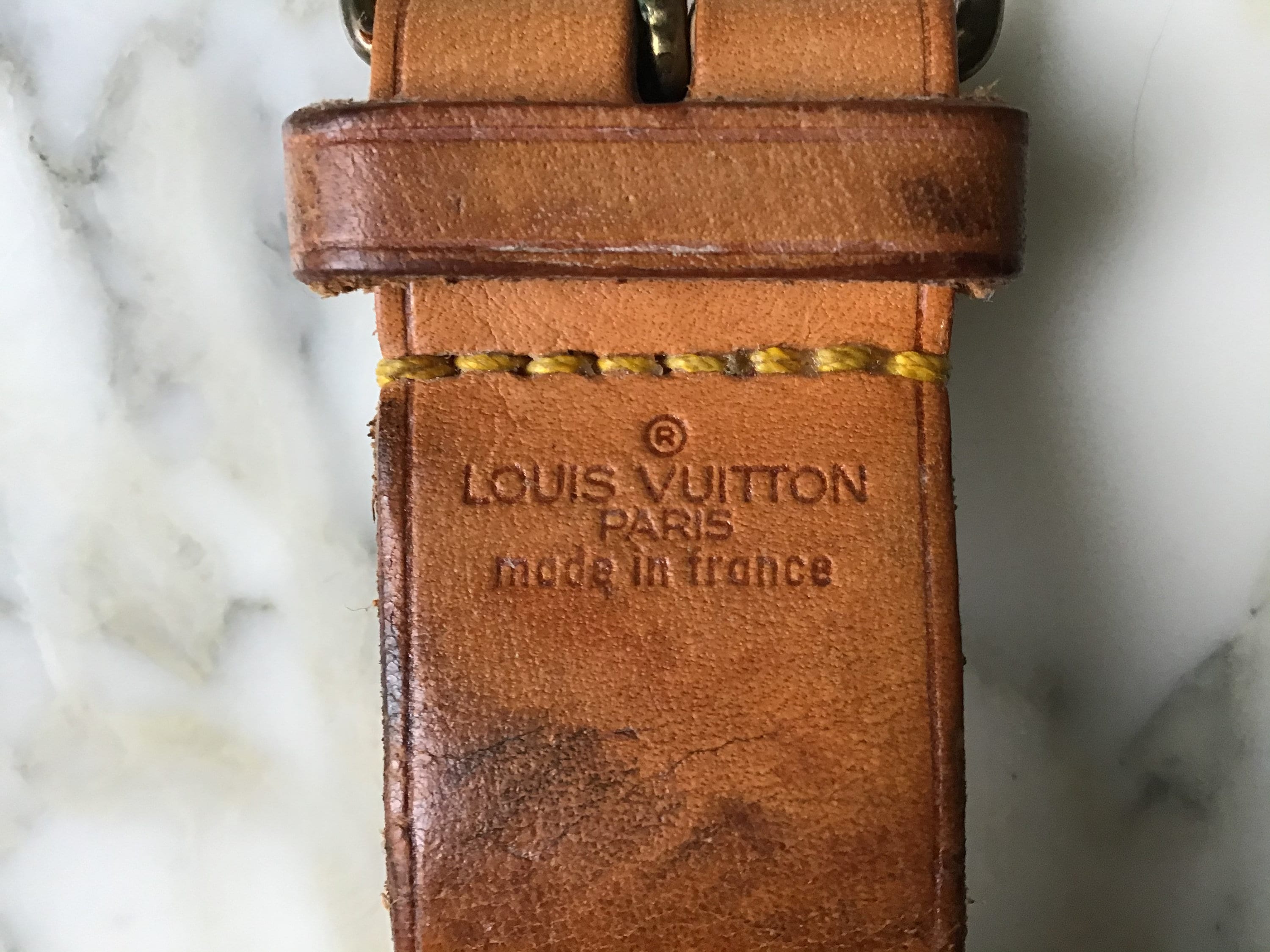 louis vuitton paris belt real vs fake