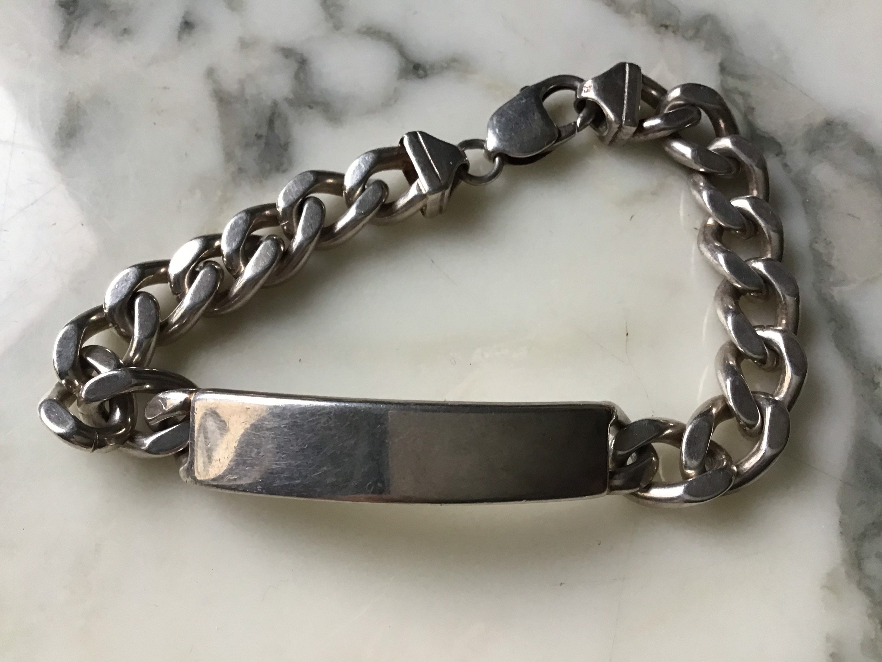 Mexico 925 Mexican Jewerly ID ブレスレット-