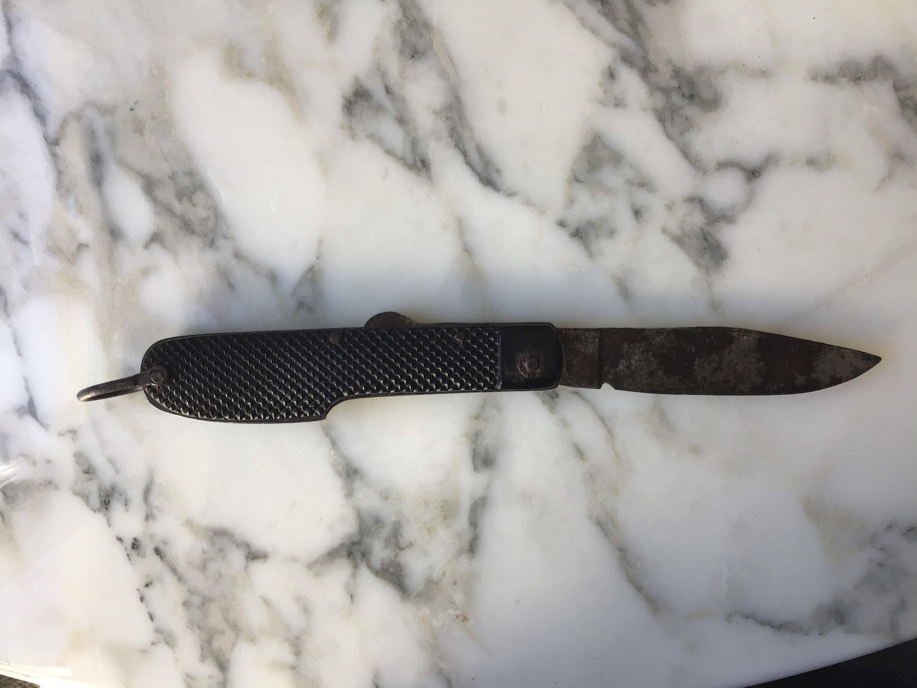 Scarce mid 20th century British military lock knife. Etsy