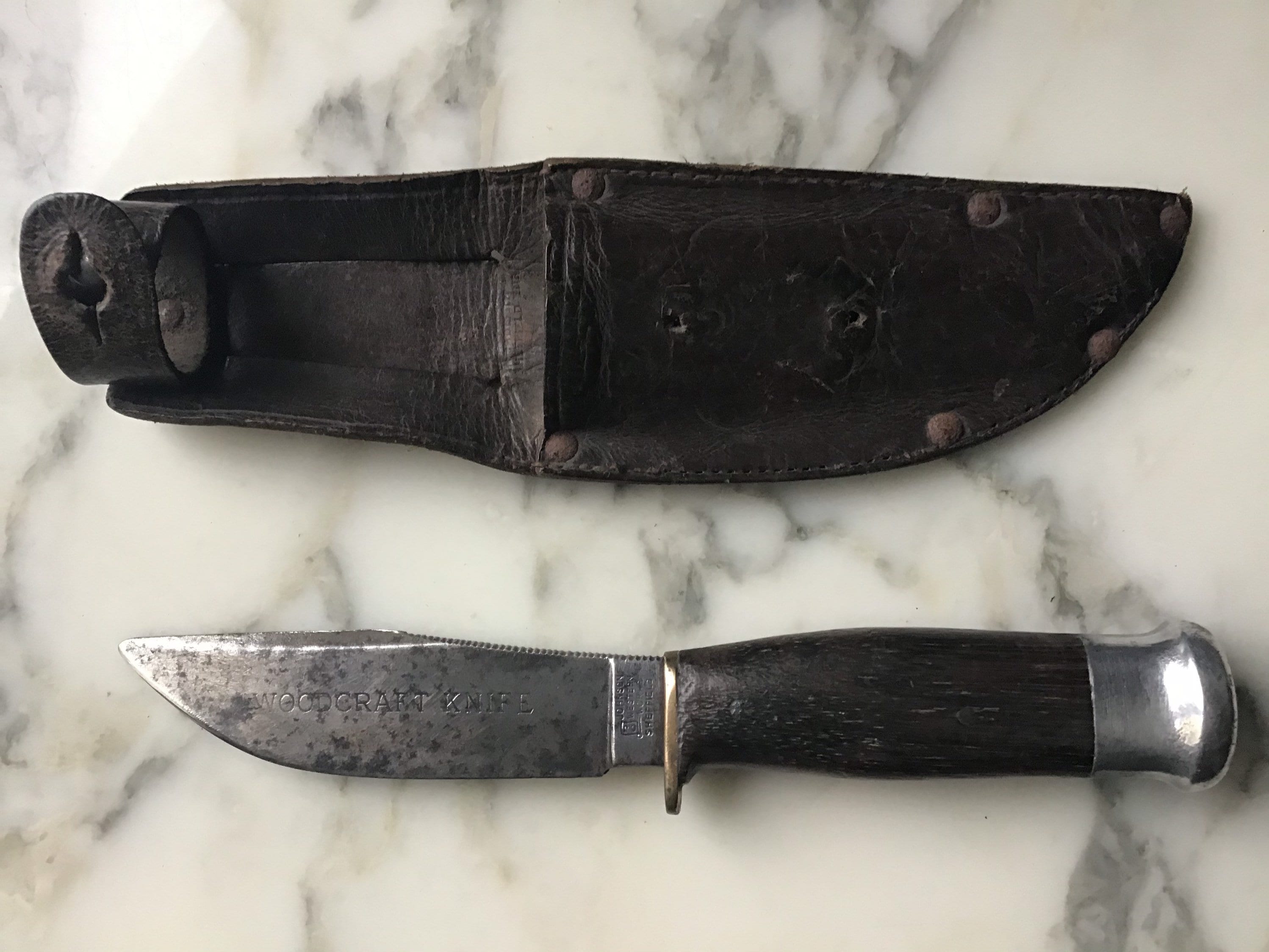 A Very Good Late Victorian Sheffield Sheath Knife. - Etsy