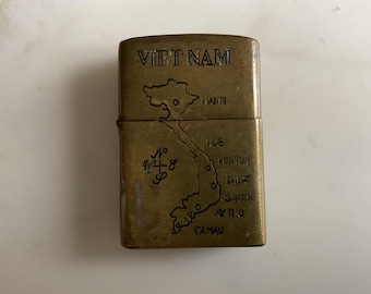 Vietnam War Zippo Cu Chi 1970 - 1971 Authentic War Era Field Gear
