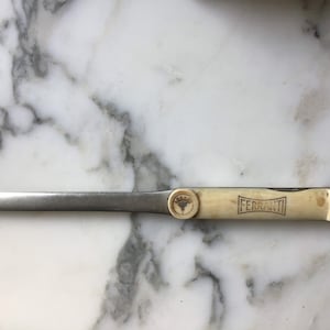 An interesting vintage Ferranti Engineering promotional letter opener.