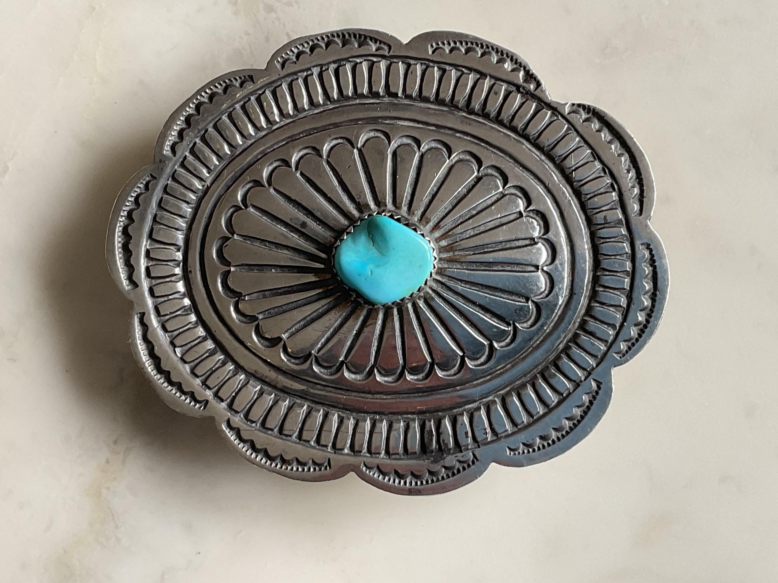 A Superb Quality Vintage Native American Navajo Sterling  display picture 1