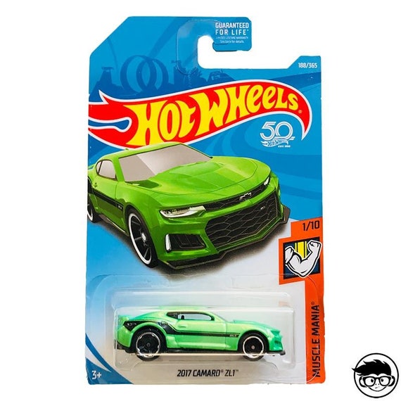 hot wheels 2017 camaro zl1 black