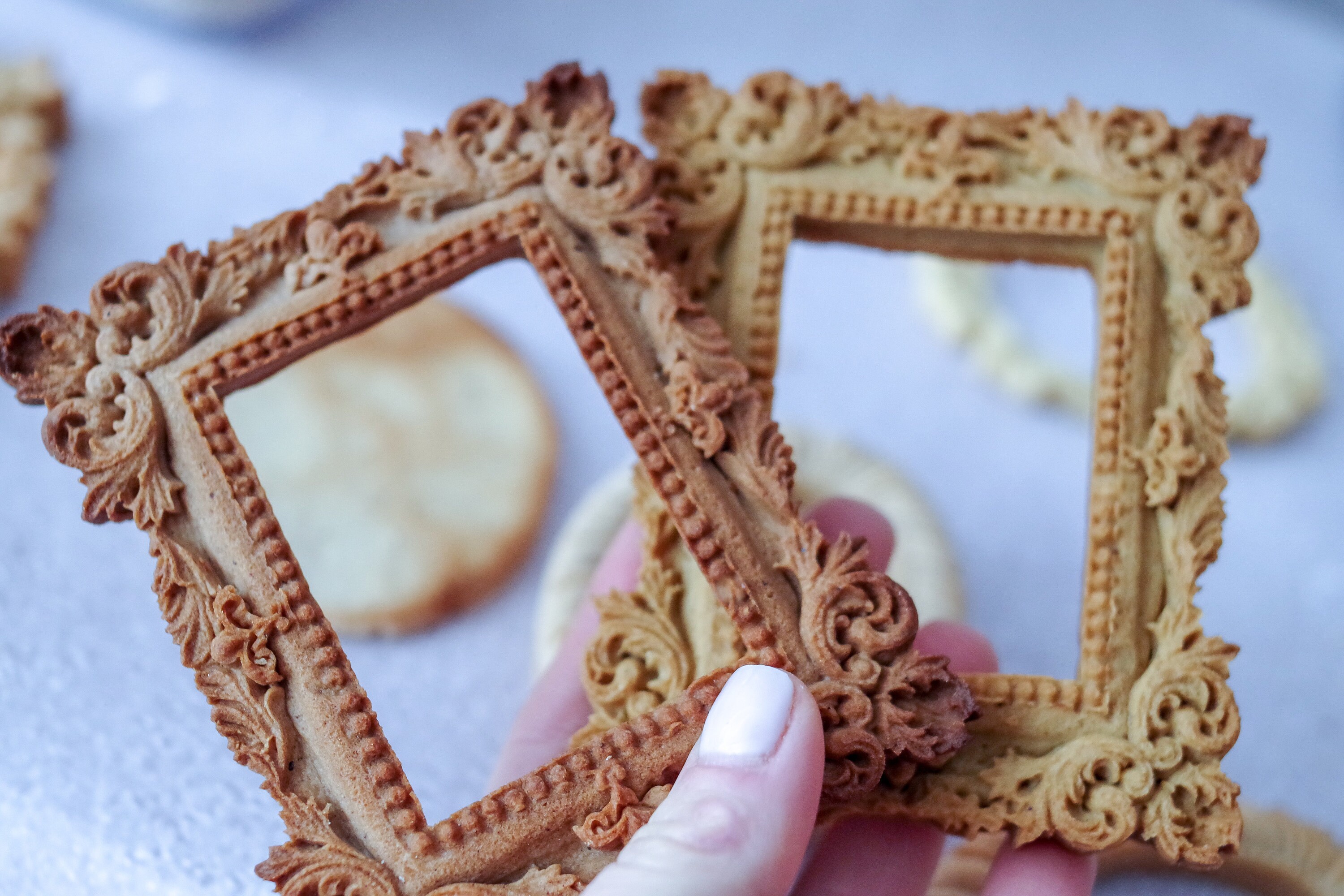 Frame silicone mould mold 'Picture Frame Sugarcraft Etsy