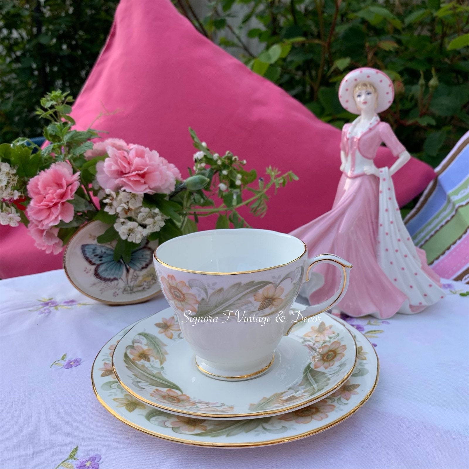 Duchess Greensleeves Tea Set 22 pieces c.1950s Etsy