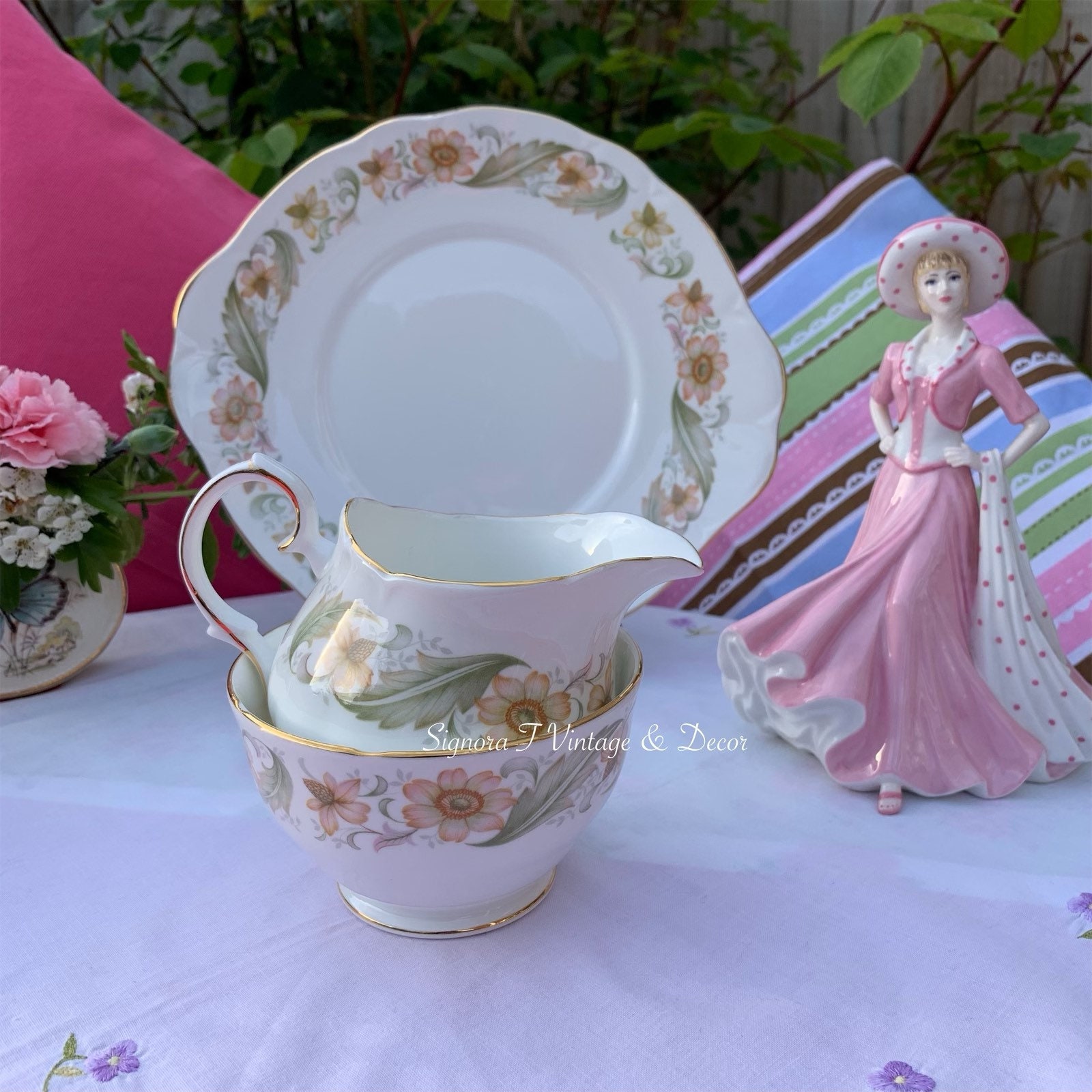 Duchess Greensleeves Tea Set 22 pieces c.1950s Etsy